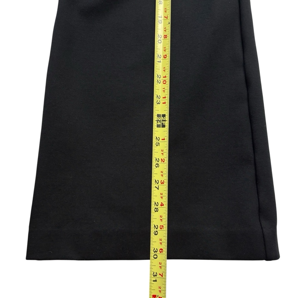 Anthropologie Maeve The Naomi Ponte Wide-Leg Flare Pants Size 6 Black - Picture 11 of 12